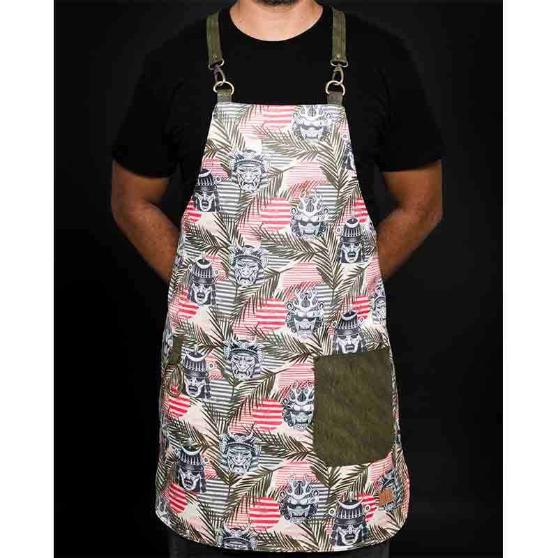 FANCY GENTS 希臘 聚酯纖維 輕量化 設計款圍裙 後交叉 NO.5- Fancy Mamanuca Apron