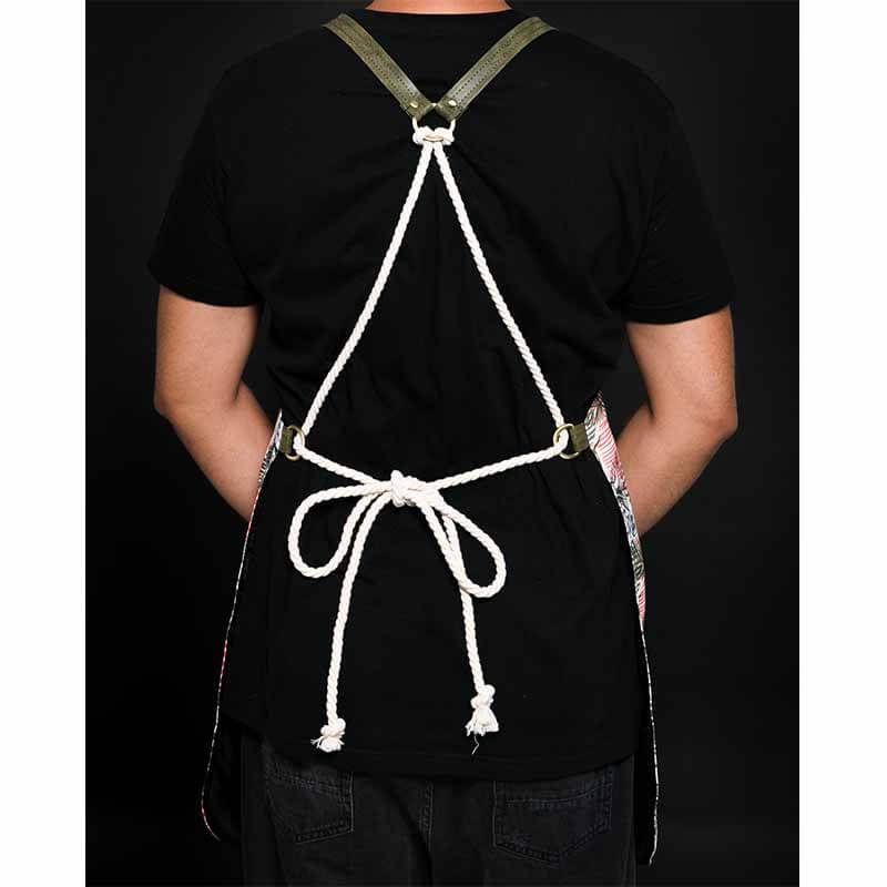 FANCY GENTS 希臘 聚酯纖維 輕量化 設計款圍裙 後交叉 NO.5- Fancy Mamanuca Apron