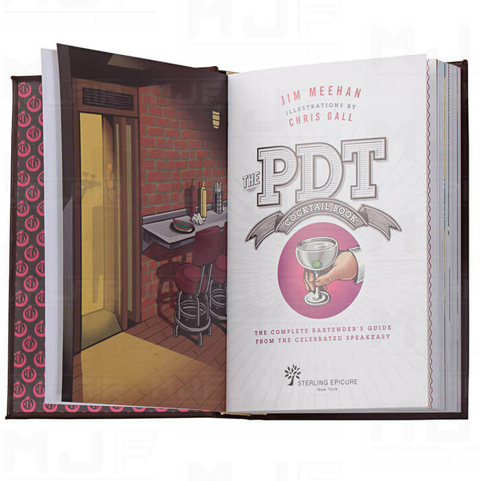 MJF調酒書籍 PDT Cocktail Book皮製版(英文)
