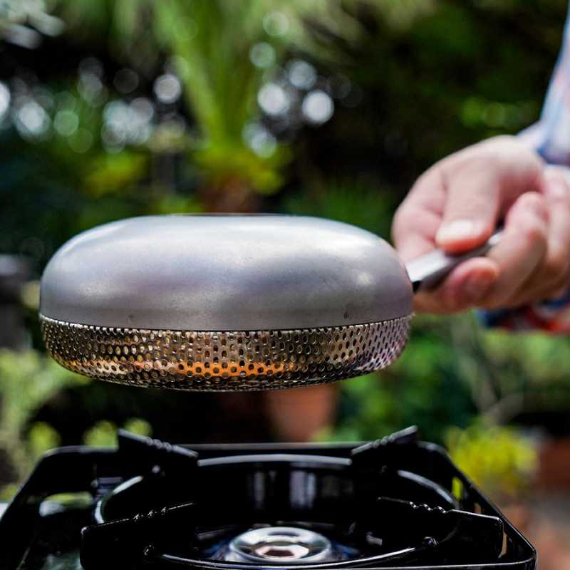 日本AOYOSHI 青芳製作所 手持咖啡烘豆器-復古銀