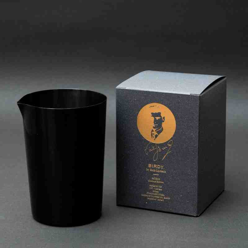 BIRDY 800ml 不鏽鋼攪拌杯-炭黑版