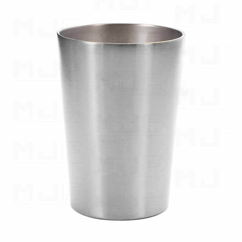 double layer metal cup