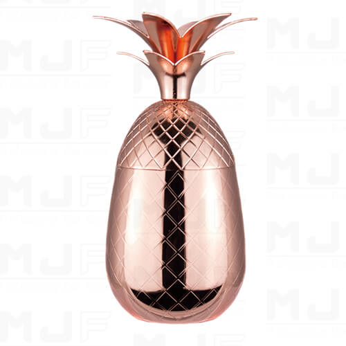 MJF 500ml 鳳梨不鏽鋼杯 玫瑰金