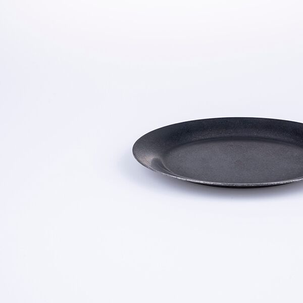 日本AOYOSHI 青芳製作所 Round Plate B系列 圓餐盤-復古黑(067426/067433/067440)