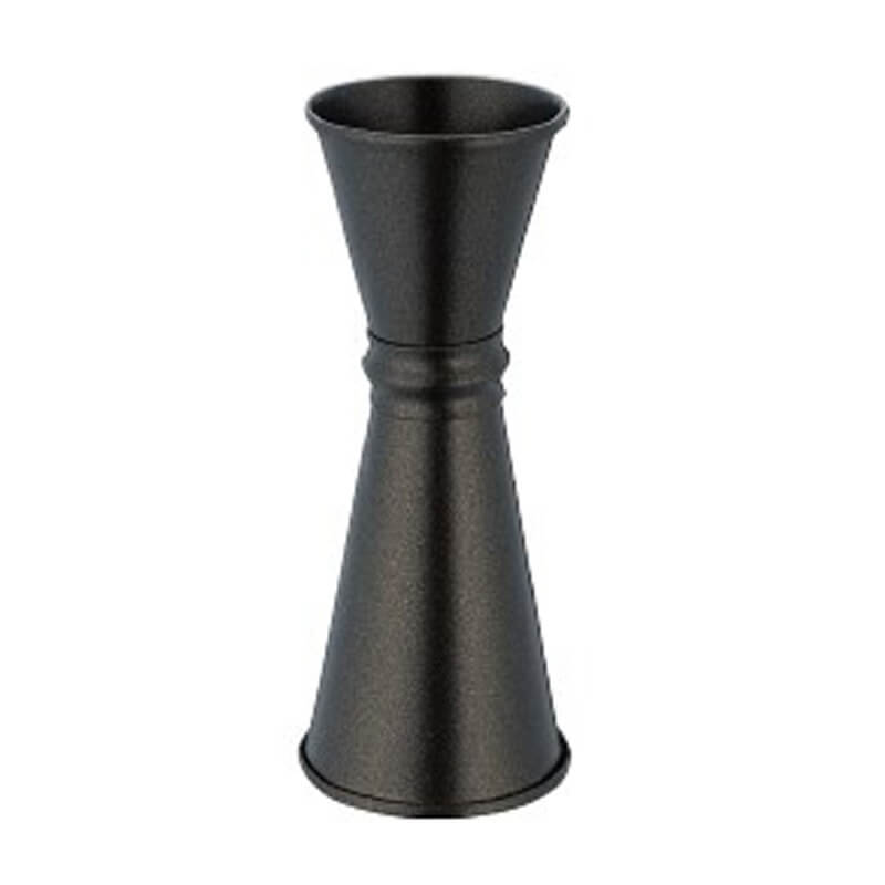 YUKIWA 28/43ml 量酒器-霧面磨砂黑(不沾內層塗裝)