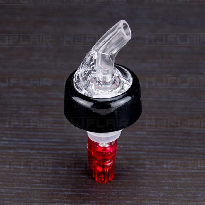 MJF 塑膠 30ml 定量酒嘴(紅底)