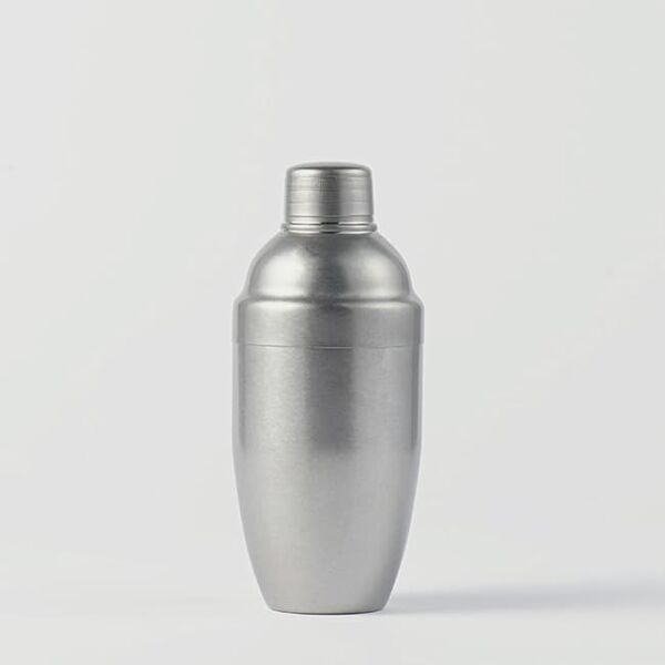 日本AOYOSHI 青芳製作所 530ml 三段式雪克杯-復古銀(029493)