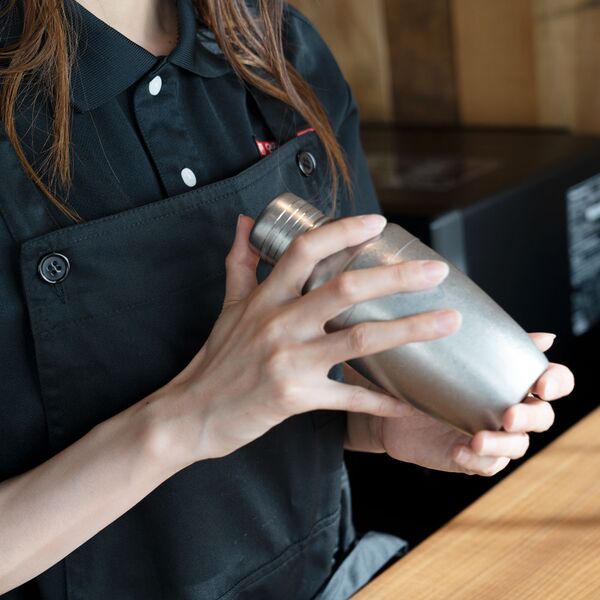 日本AOYOSHI 青芳製作所 530ml 三段式雪克杯-復古銀(029493)