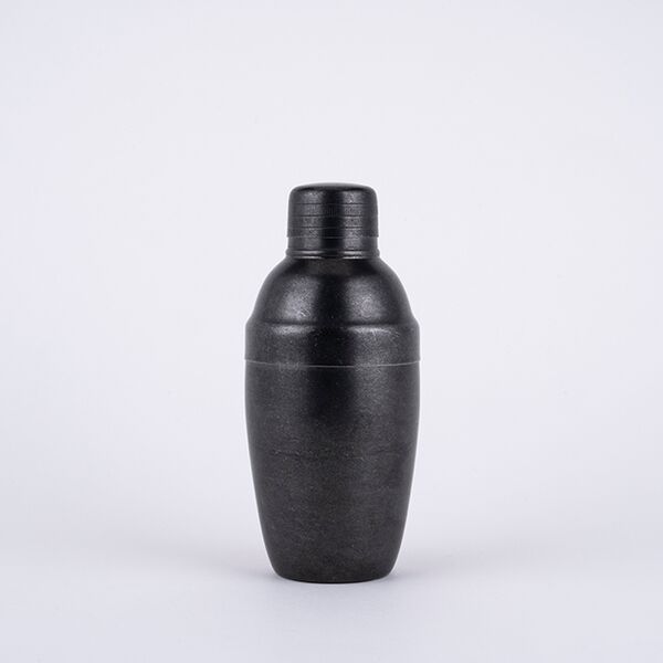 日本AOYOSHI 青芳製作所 530ml 三段式雪克杯-復古黑(520754)