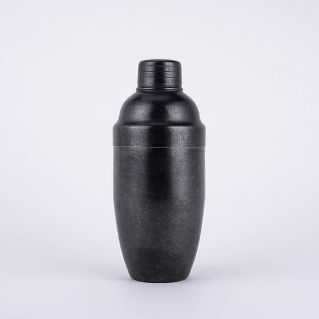日本AOYOSHI 青芳製作所 750ml 三段式雪克杯-復古黑(520761)