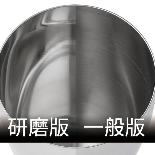 YUKIWA 500ml A size 雪克杯 亮面銀-內部研磨