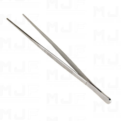 MJF 30cm 304不鏽鋼 尖頭鑷子