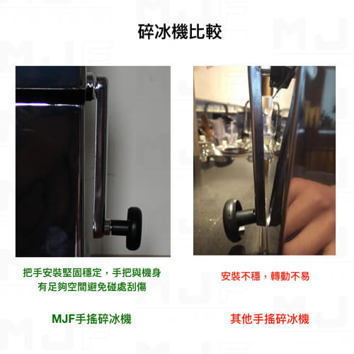 手搖碎冰機(附擋板備品)