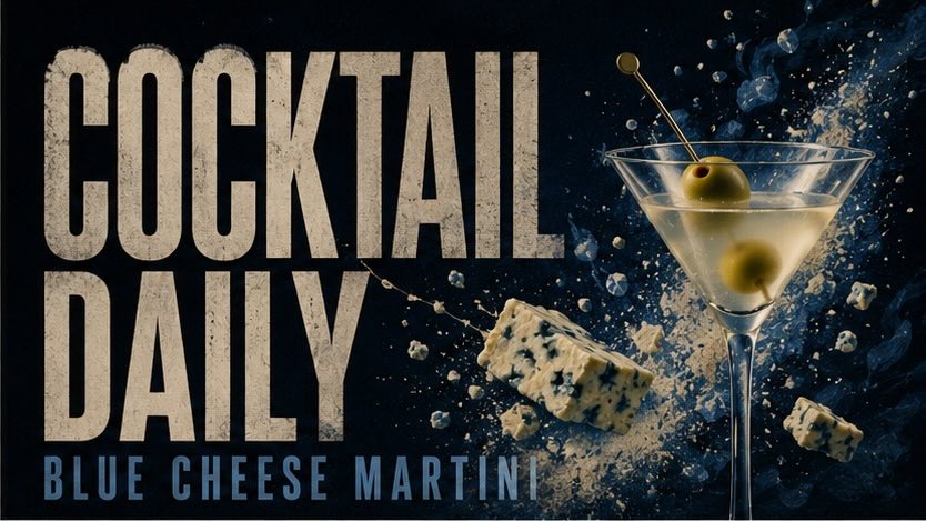 精選雞尾酒- Blue Cheese Martini I Mixology Heritage, Tokyo