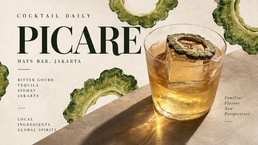 精選雞尾酒- Picare I HATS Bar, 雅加達