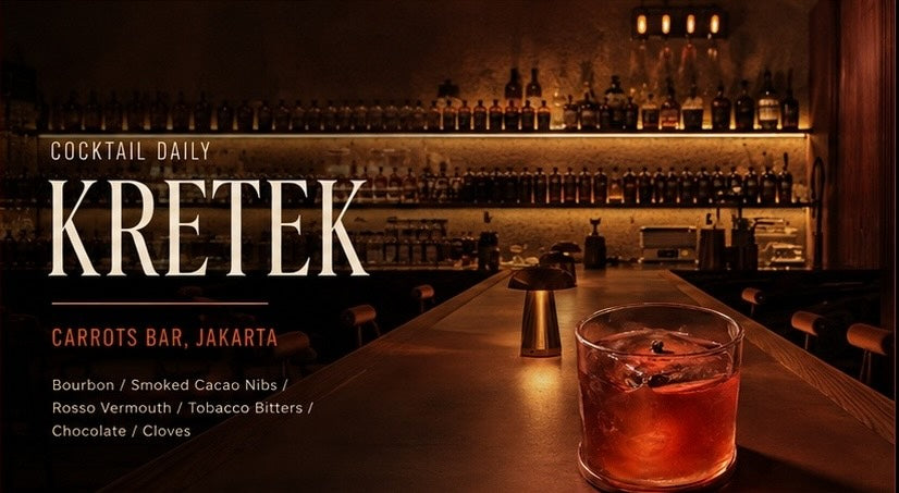 精選雞尾酒－Kretek I Carrots Bar, 雅加達
