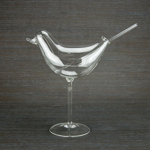 bird style glassware