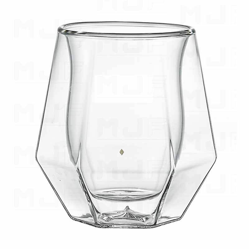 double layer coffee glassware