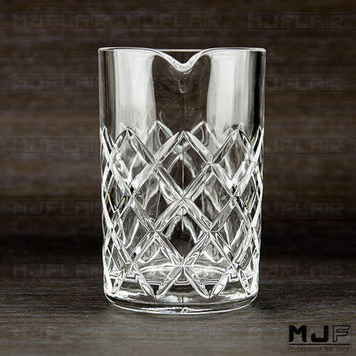 MJF 日本製 500ml 機器製造 玻璃攪拌杯-鑽石紋