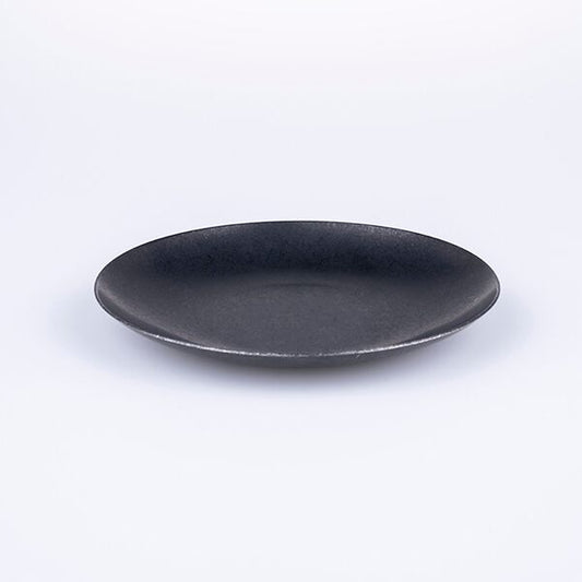 日本AOYOSHI 青芳製作所 118mm 小圓淺盤-復古黑(067051)