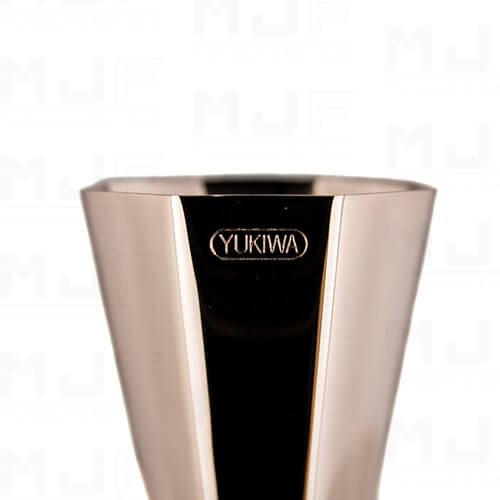 YUKIWA 33/45ml 八角 多容量量酒器-玫瑰金
