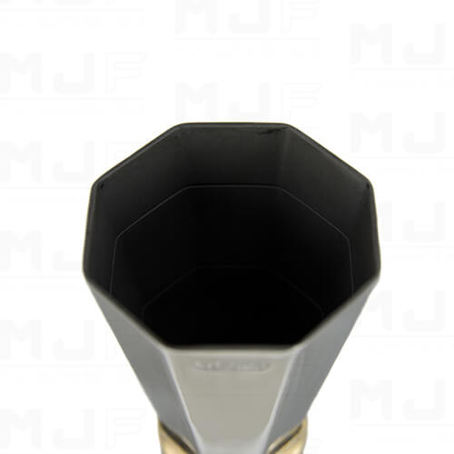 YUKIWA 33/45ml 八角 多容量量酒器-金環