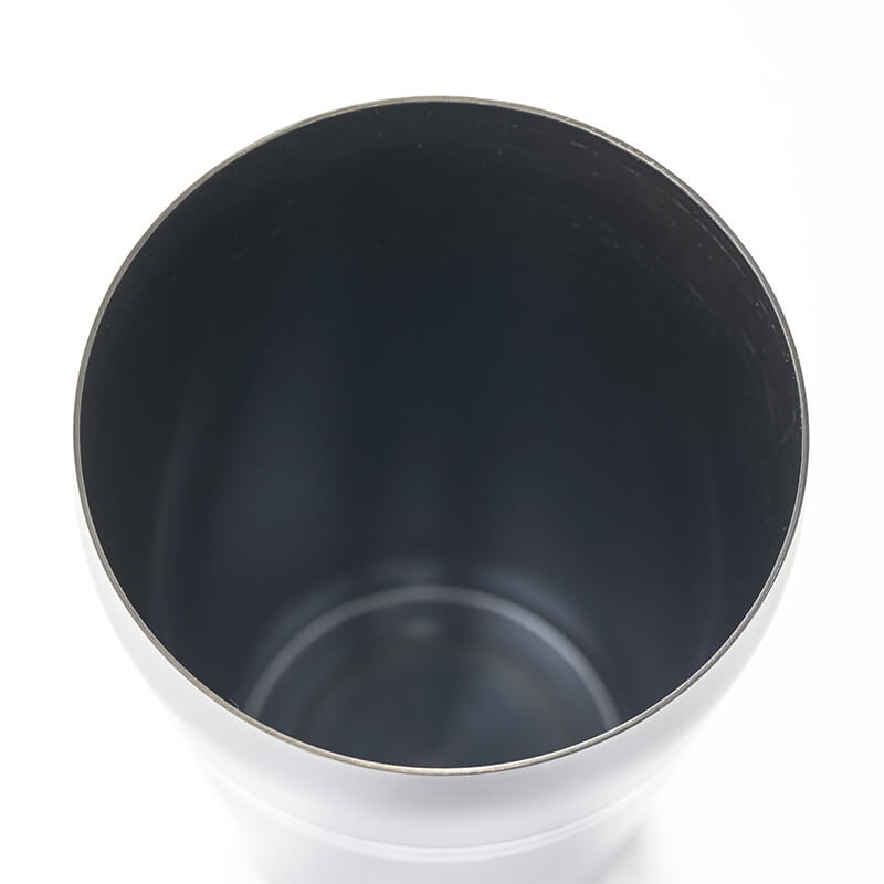 YUKIWA 510ml A size男爵雪克杯-霧面黑 亮邊
