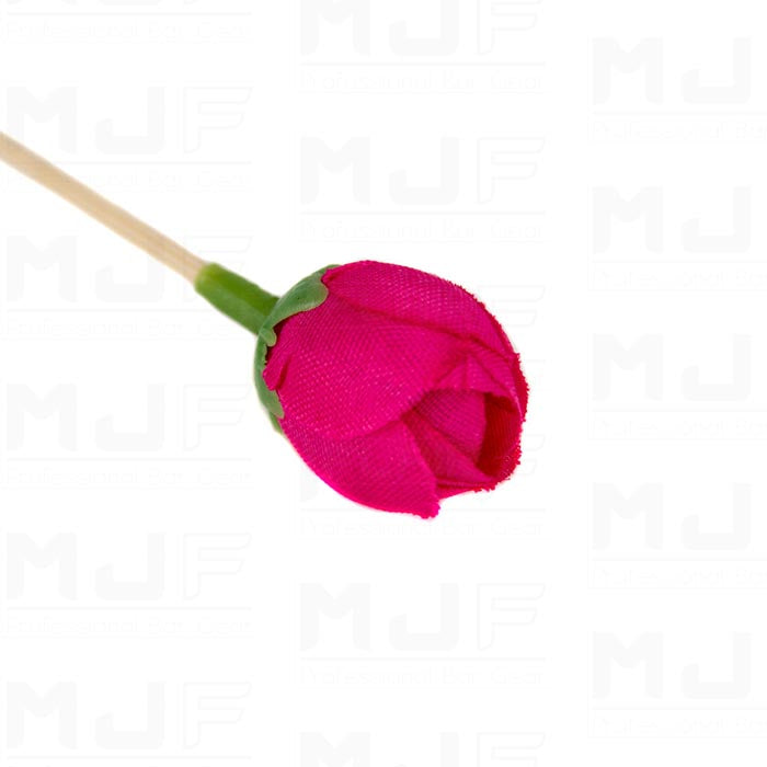 MJF 玫瑰花造型 12cm裝飾物叉